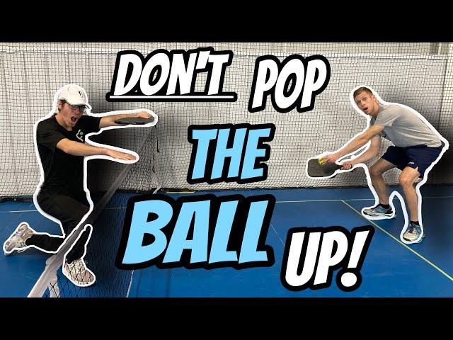 4 Key Ways To Keep The Ball LOW In Pickleball!