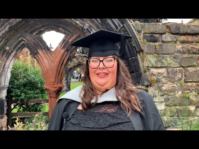 Transformative Journey: Amy Milburn's Success in Social Work | University of Cumbria