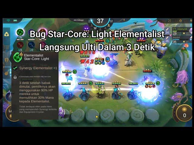 Bug Star core Light Elementaslist | Magic Chess | Mobile Legends