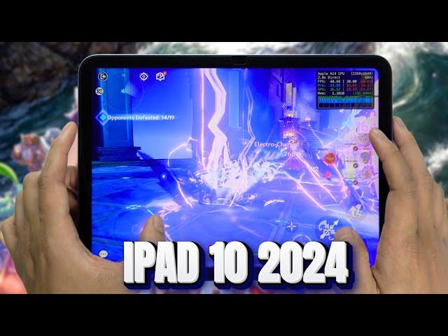 iPad 10th Gen test game Genshin Impact Max Graphics 2024 | Highest 60FPS