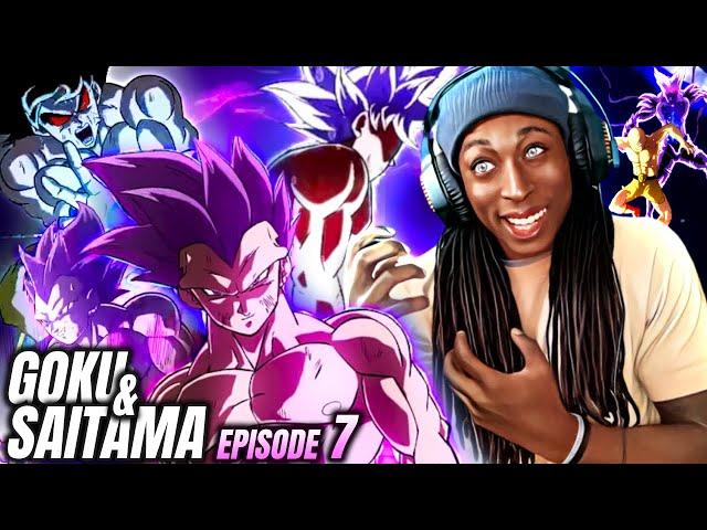 LETS GO VEGETA!!! | Goku & Saitama Part 7 REACTION