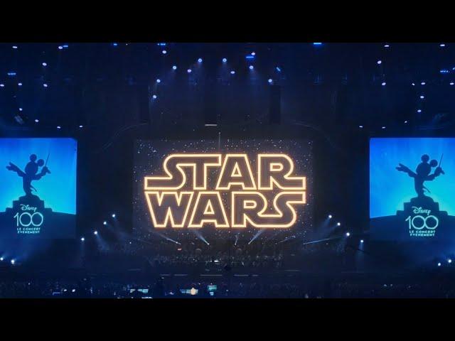 DISNEY 100 in CONCERT : STAR WARS MEDLEY - Live Orchestra Paris La Défense Arena - 12/11/2023