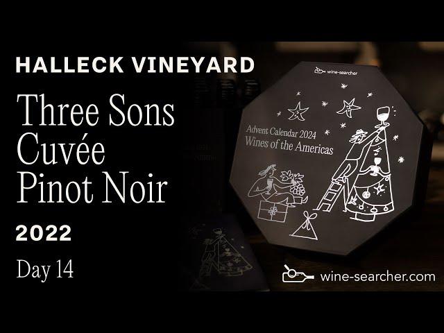 Wine-Searcher Advent Calendar Day 14: Halleck Vineyard Three Sons Cuvée Pinot Noir 2023