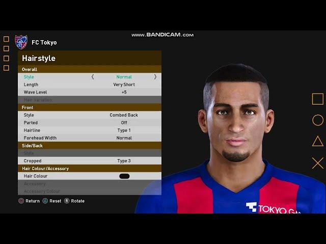 PES 2021 How to create Jaja Silva b FC Tokyo summer transfer from Al-Nasr