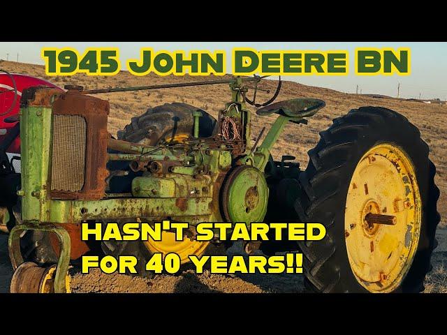 79 Year Old John Deere Tractor Revival after 40 Years of Not Running