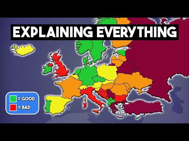 The EUROPE Explained in 30 Maps! (even for Europeans)