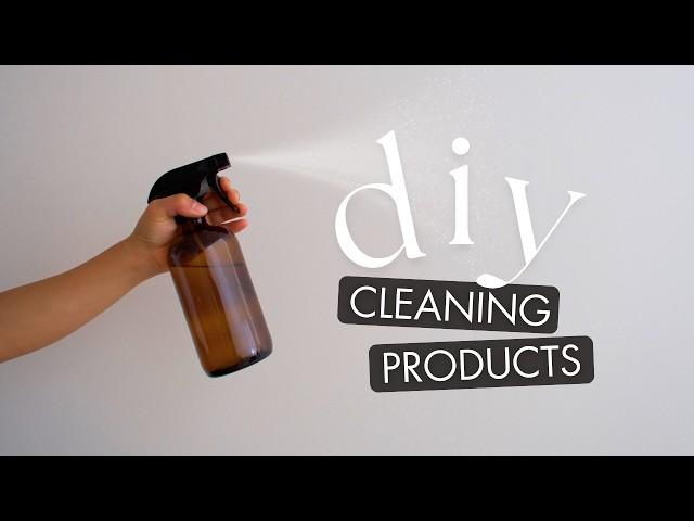 Simplify Your Cleaning Routine with These Homemade Products