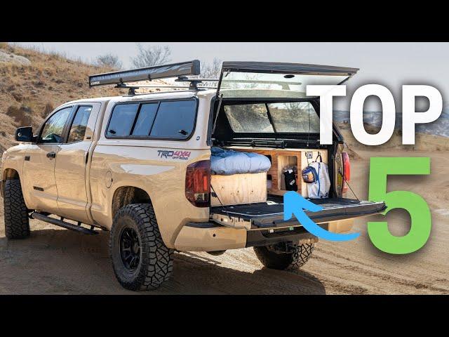 5 Ways to Camp with a Truck Topper