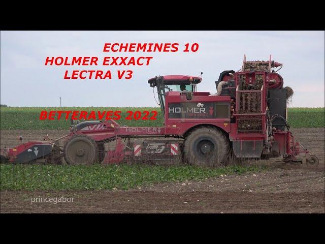 BETTERAVES /2022 / HOLMER EXXACT  lectra V3 / ECHEMINES / AUBE /