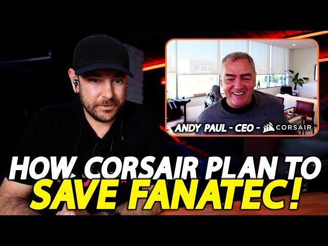 FANATEC RESCUE PLAN REVEALED! - Exclusive Interview with Corsair CEO, Andy Paul