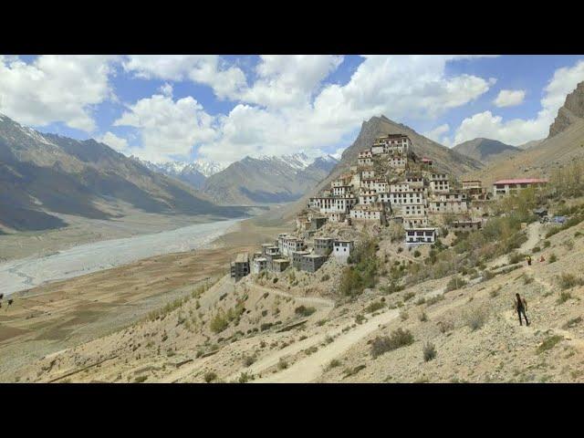 Key Gompa (Key Monastery)  Key,  spiti valley Pinjoor, Himachal