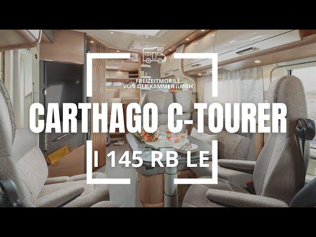 Carthago c-tourer I 145 RB LE Mercedes Benz - Neuer Grundriss + neues Design