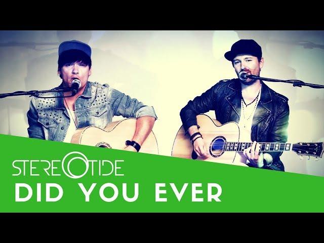 Stereotide - Did You Ever (Exclusive Acoustic Pre-Listening Version)