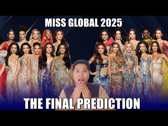 THE FINAL PREDICTION (Top 20) | Miss Global 2025