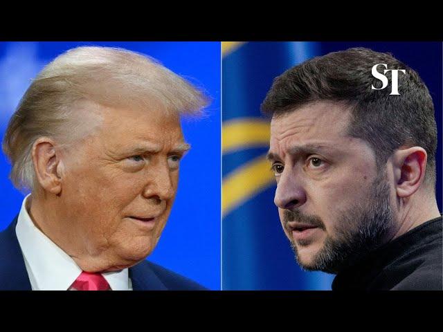 Trump presses Zelensky as Europeans consider Ukraine ceasefire plans