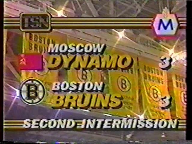 Boston Bruins - Dynamo Moscow    6/01/1986