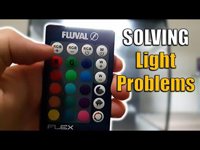 Programming the Fluval Flex 9G and 15G aquarium lights