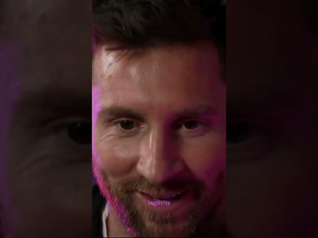 La peor entrevista de Messi