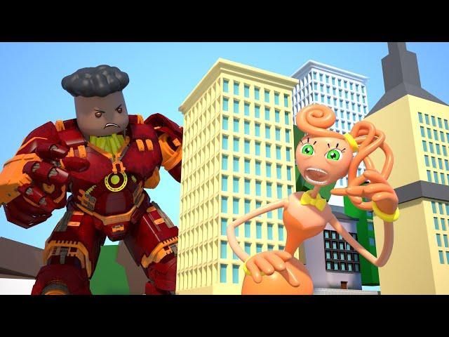 ROBLOX Brookhaven RP - City Invasion: Battle With Roblox Iron Man | Roblox Matrix