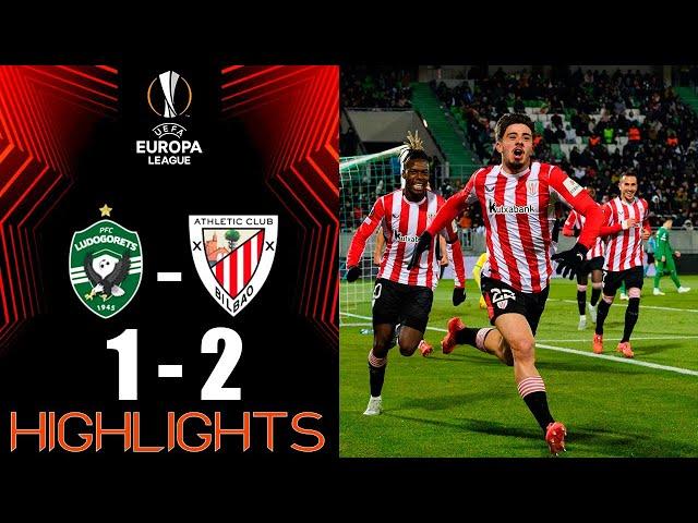 Ludogorets vs Athletic Club 1-2 Resumen y Goles | Liga Europea de la UEFA 2024-25