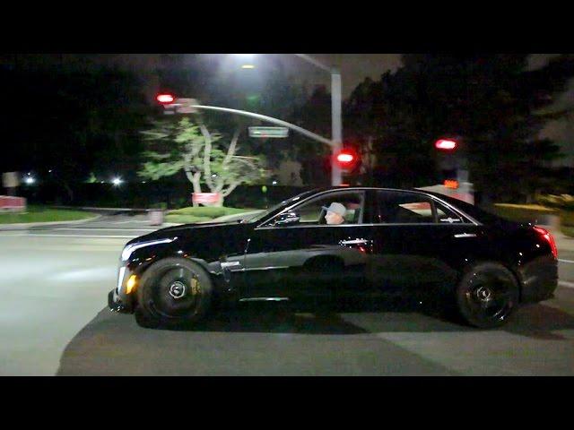 640HP CTS-V Welcomes Me to Los Angeles