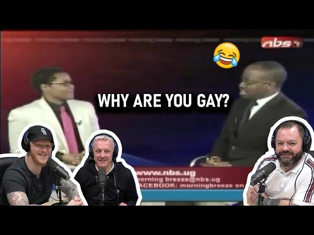 Why are you Gay - Funniest African interview ever! REACTION!! | OFFICE BLOKES REACT!!