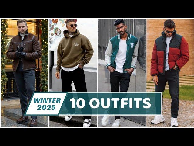 10 Latest Winter Outfit Ideas for Men 2025 | Men's Fashion