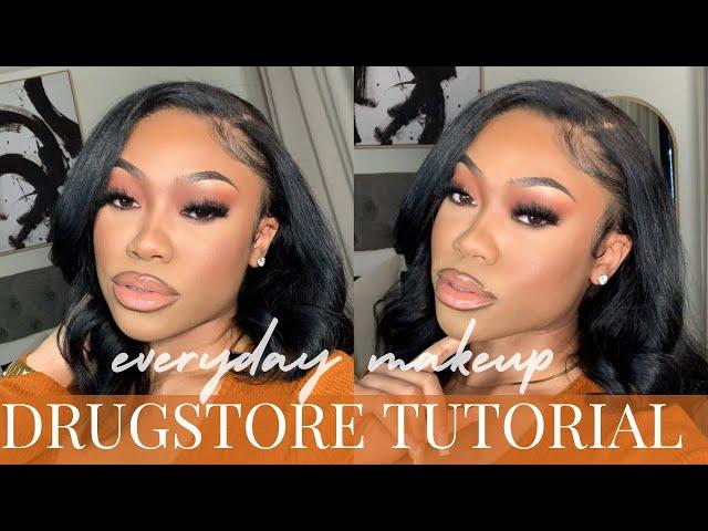 *DETAILED* DRUGSTORE MAKEUP TUTORIAL You Didnt Know You Needed|STEP-BY-STEP MAKEUP WOC|CHELSIEJAYY