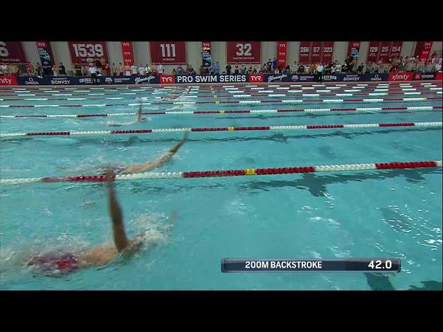 Men’s 200m Back A Final | 2019 TYR Pro Swim Series - Bloomington