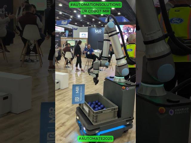 AUTOMATE 2025 #automationsolutions #machinedesign #universalrobots #abbrobots #manufacturing