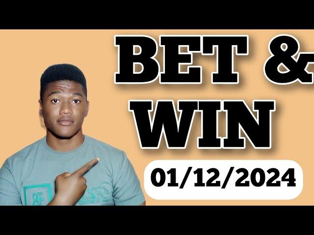 FOOTBALL PREDICTIONS TODAY 01/12/2024 SOCCER PREDICTIONS TODAY | BETTING TIPS, #footballpredictions