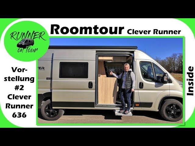 Clever Runner Roomtour | INSIDE | Vorstellung unseres Clever Runner 636 | Kastenwagen | Wohnmobil