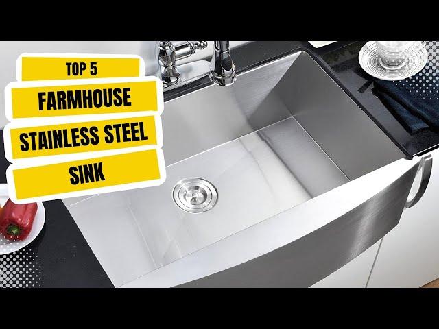 Top Stainless Steel Farmhouse Sinks (2024) - Shine Bright!