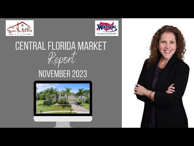 Real Estate Market Update - Nov 2023. How Rising Interest Rates Impact Central Florida Real Estate