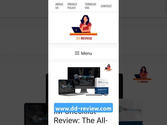 IM Checklist Review and Demo #imchecklist #review  #digitalmarketing #affiliatemarketing #marketing