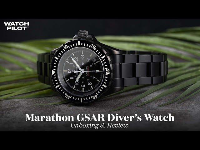 Marathon Automatic Diver's Government Search And Rescue Military Watch Review | watchpilot.com