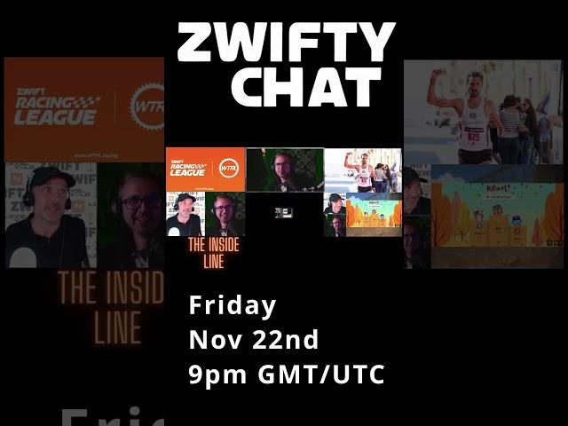 Zwifty Chat Call In Show #zwift #podcast #haveyoursay