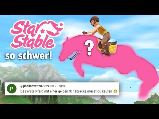 1. Pferd mit gelber Schabracke kaufen UNENDLICH lange Suche & dann habe ich es schon...  SSO