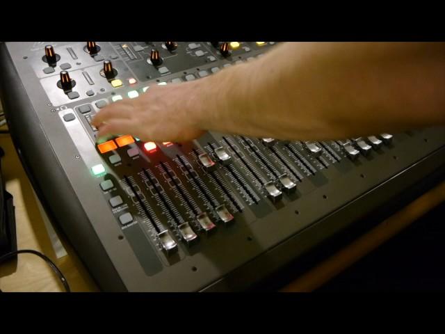 Behringer X32 Training - Mute Group Setup