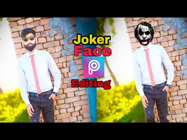 PicsArt Joker Face Photo Editing/picsart main joker face editing kaise karen/Joker photo editing