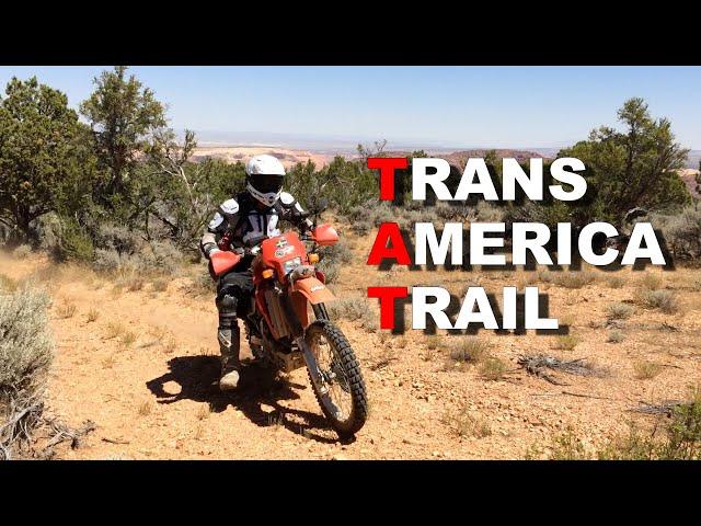 Full Trans America Trail / TAT Motorcycle Adventure