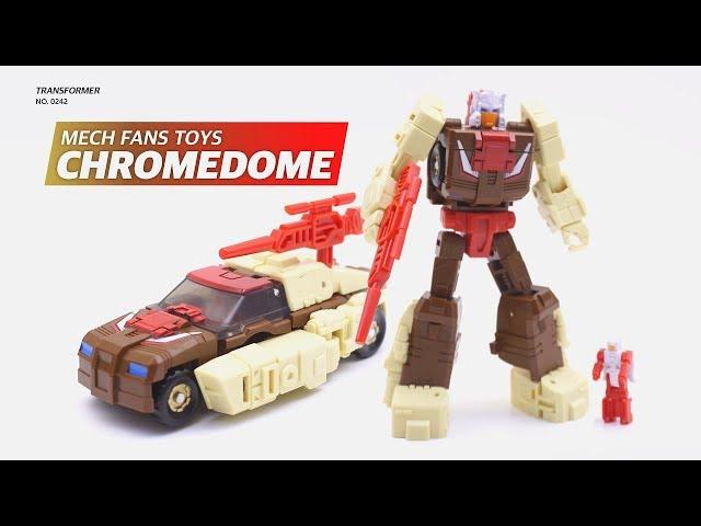 Transformers Mech Fans Toys CHROMEDOME! 3rd party legend class Video Review!
