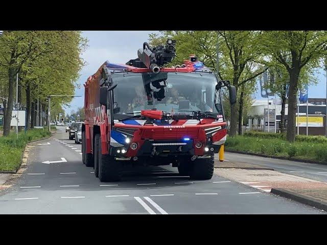 [GRIP 1!] [CRASHTENDER!] Zeer veel Brandweer met spoed naar een GRIP 1 Zeer Grote Brand in Haarlem!