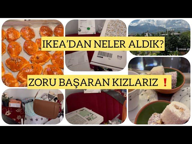 İKEA’DAN NELER ALDIKZORU BAŞARAN KIZLARIZ️AİLE DE OLSAK BİZİM DE SINIRLARIMIZ VAR⁉️SEDA GİDİYOR:(