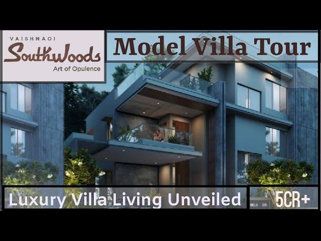 Model Villa Tour, Vaishnaoi Southwoods, Premium Villas in Mamidipally, Shamshabad. Price 5cr onwards