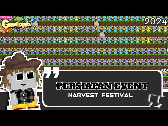 Aku Siapkan 100 FARM untuk Harvest Festival 2024 Growtopia Indonesia