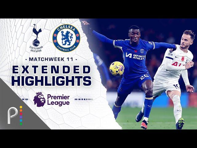 Tottenham Hotspur v. Chelsea | PREMIER LEAGUE HIGHLIGHTS | 11/6/2023 | NBC Sports