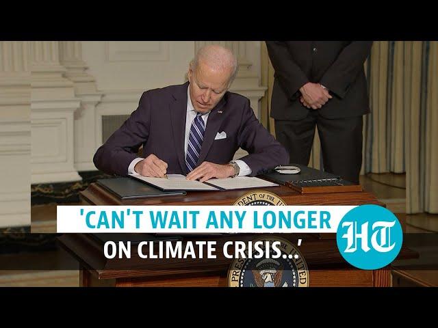 Biden targets drilling, fossil fuel subsidies with executive orders on climate change