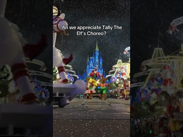 I love that tiktok is obsessed with Tally the elf at MVMCP! #mickeysverymerrychristmasparty #mvmcp