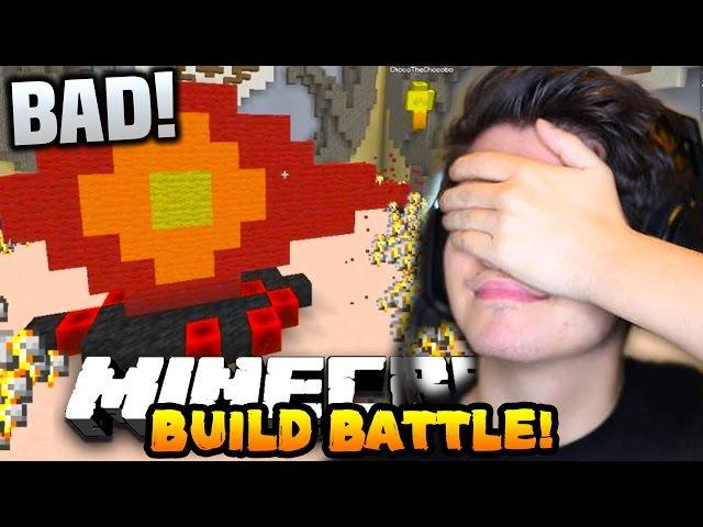 Minecraft TEAM BUILD BATTLE #2 "WE ARE THE WORST!!" w/PrestonPlayz & Choco